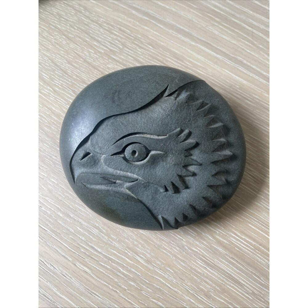 Eagle Spirit Stone “For Soaring Higher” Inspirational Decor Paperweight